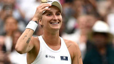 Unseeded Marketa Vondrousova stuns Jessica Pegula to reach Wimbledon semis