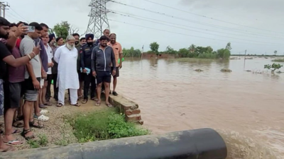 Ambala district reels from flooding after two days of nonstop rainfall; 2 casualties reported