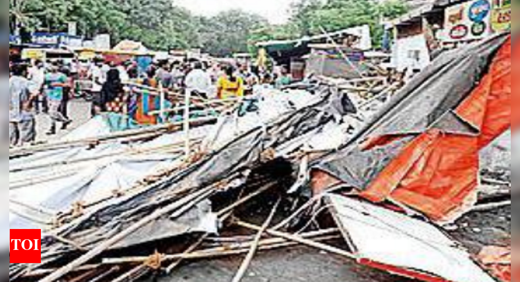 Amc: AMC refuses space at SBR to evicted food vendors | Ahmedabad News ...