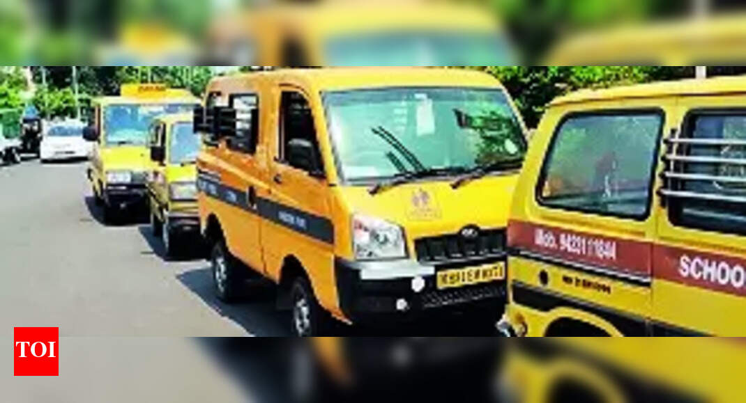 327 Vehicles Ferrying School Students Fined | Nagpur News - Times of India