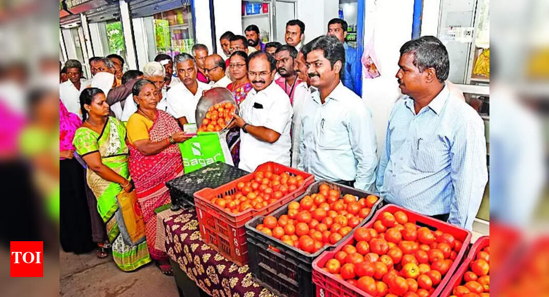 Salem 14 Ration Shops In Salem To Sell Tomatoes At Affordable Price