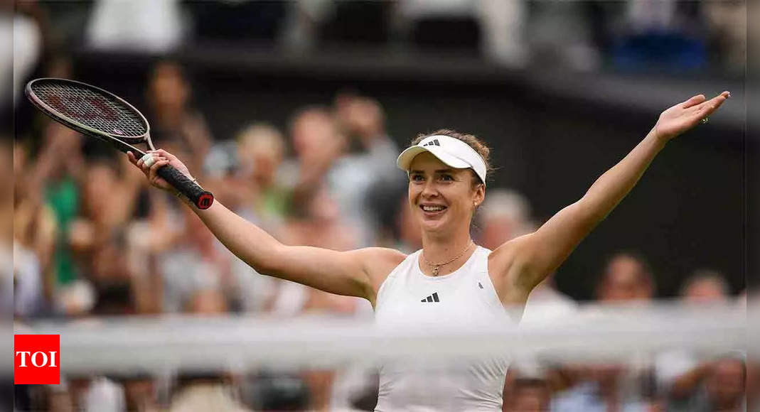 Wimbledon Returning From Maternity Leave Svitolina Beats Top Seed Swiatek To Reach Semifinals