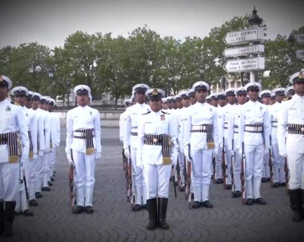 
‘Jai Bhavani, Jai Shivaji’ chants reverberate at Champs-Elysees in Paris ahead of PM Modi’s visit
