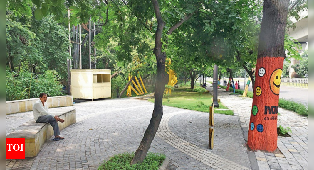 Noida News Today: Walkways, Wifi, Charging Points: City Gets 1st Model Road | Noida News - Vimarsana News