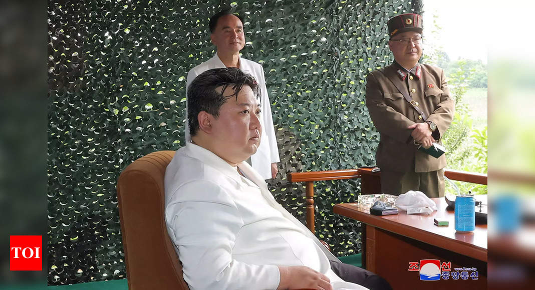Kim Jong Un oversaw test of new missile to ‘overwhelm’ US – Times of India
