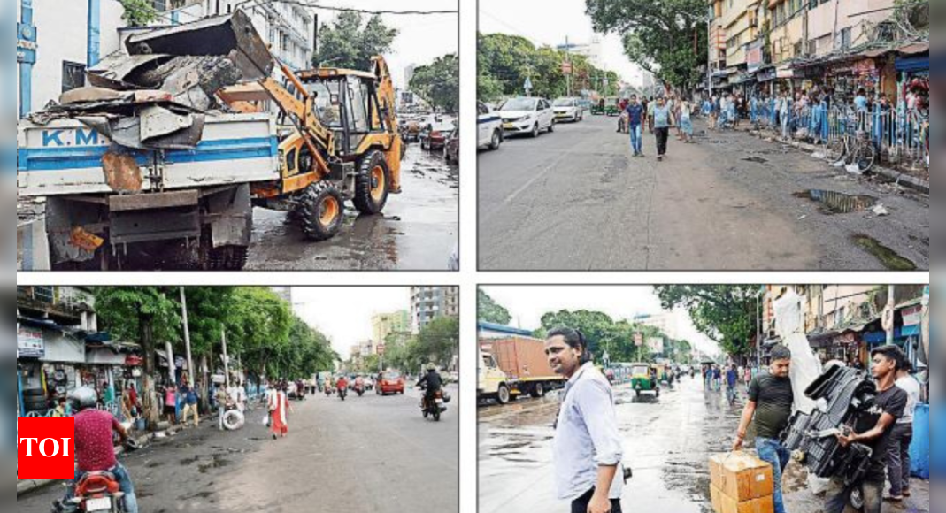 Kmc, Cops Clean Up Mullickbazar Ahead Of Cal Hc Hearing | Kolkata News ...