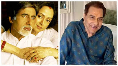 Hema Malini and Amitabh Bachchan’s romance in ‘Baghban’ was not liked by Dharmendra