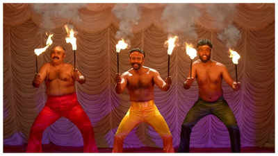 Arjun Ashokan's 'Theeppori Benny' teaser ignites laughter with fire-dancing comedy delight!