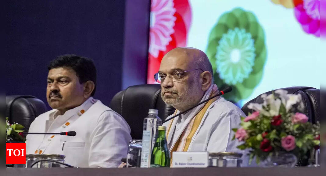 Amit Shah inaugurates two-day exhibition in Gurgaon on crime and security | Gurgaon News - Vimarsana News