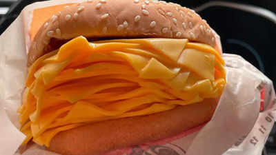 VIRAL: Meatless burger with 20 cheese slices launched by Burger King