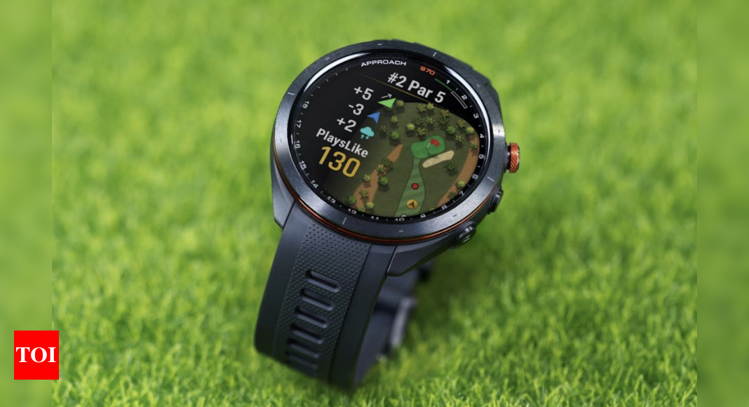 Garmin launches Approach S70 series golf smartwatches, price starts at Rs 72,990 – Times of India