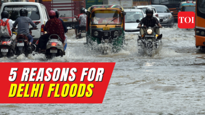 5 reasons why Delhi is flooded even though it hasn't rained