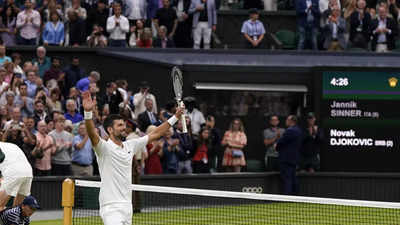 Wimbledon 2023: Novak Djokovic eases past Jannik Sinner to reach final