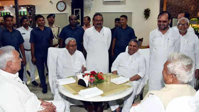 Bihar CM inaugurates 4 conference halls in assembly extension building's basement and canteen in council extension building