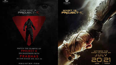 Prabhas takes fans by surprise with a jaw-dropping poster of 'Project-K'