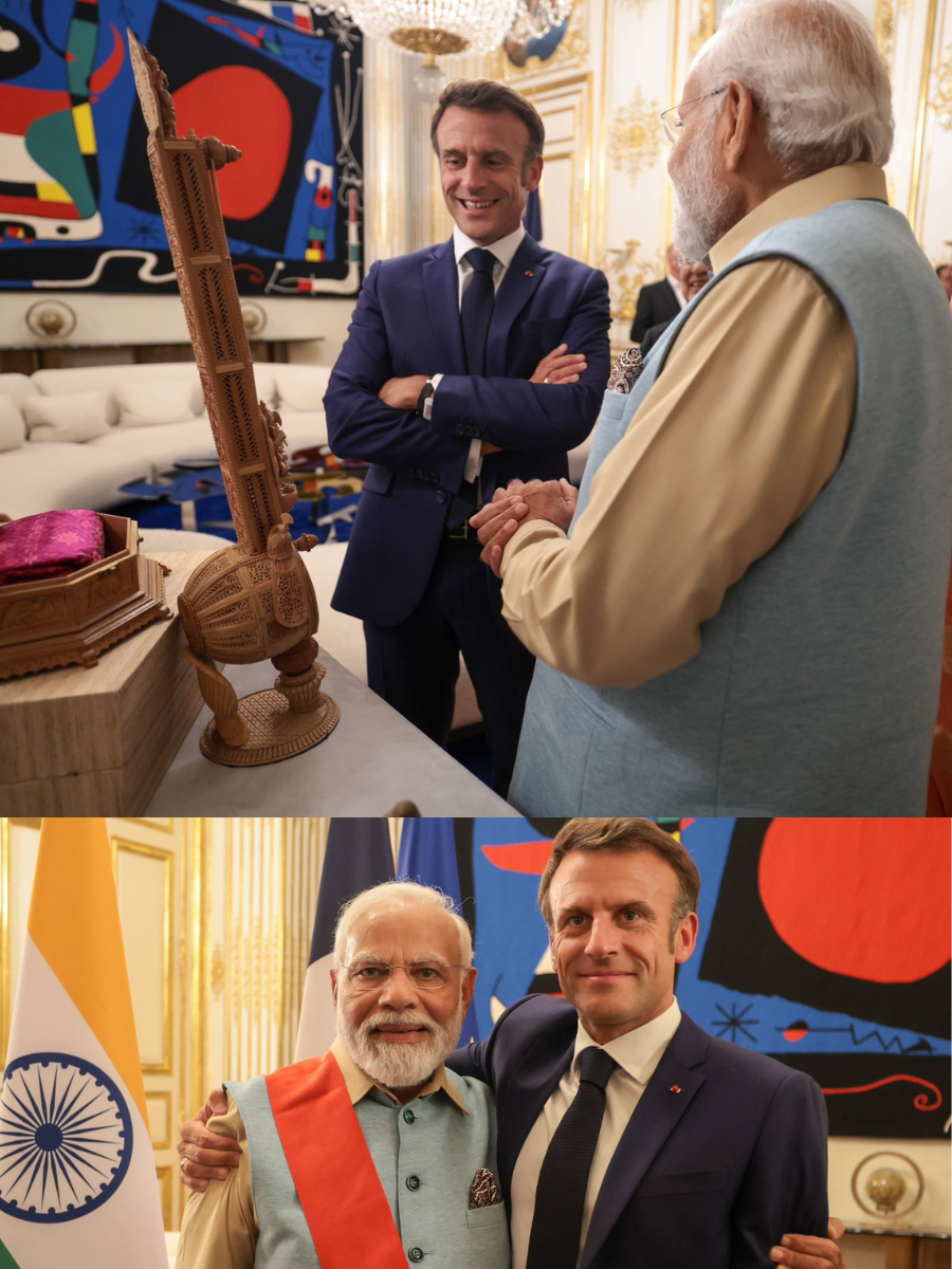 Sitar replica to Proust's novel Gifts exchanged between PM Modi and