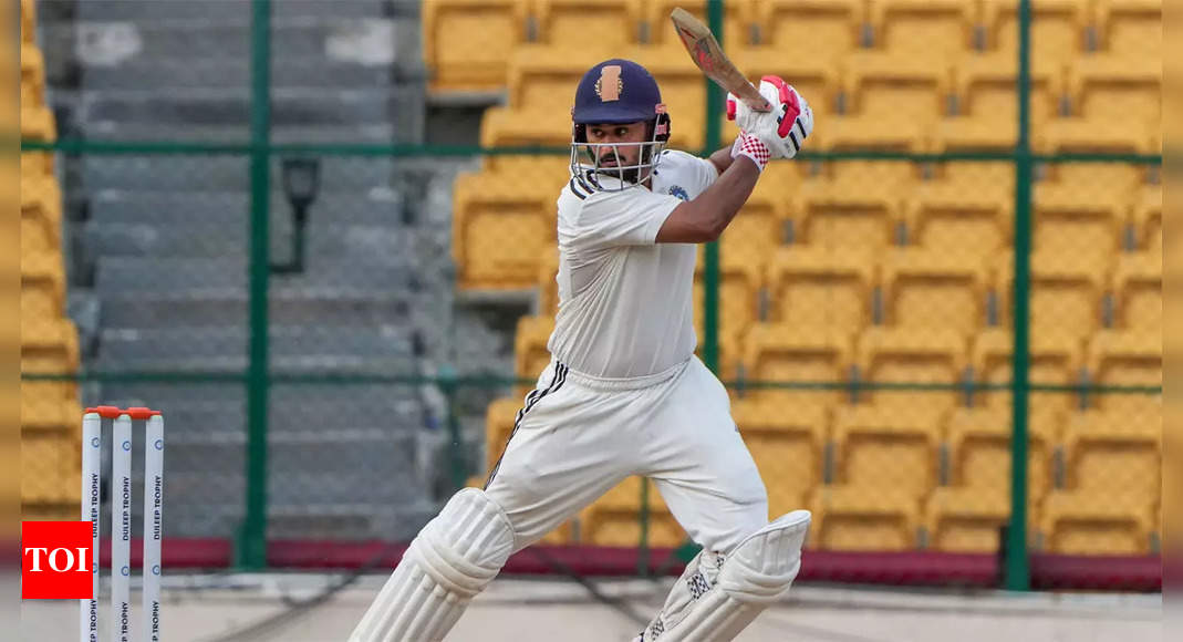 Duleep Trophy: Priyank Panchal’s fighting knock keeps West Zone alive | Cricket News – Times of India
