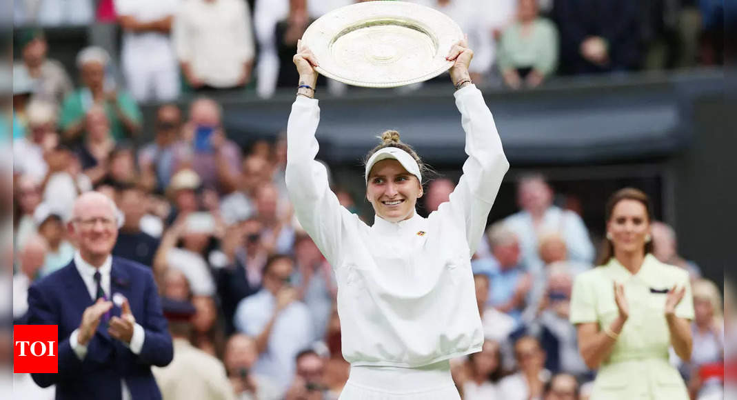 Česká republika Markéta Vondroušová porazila Anase Jabera a získala titul ve Wimbledonu 2023 |  Novinky z tenisu