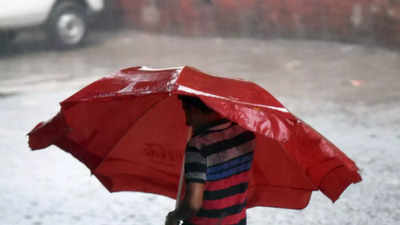 Heavy rain lashes Delhi, waterlogging causes traffic congestion in parts of city