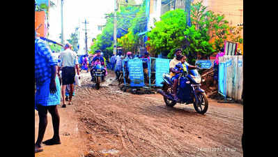 Relay roads wherever drain work is done, say Anakaputhur locals