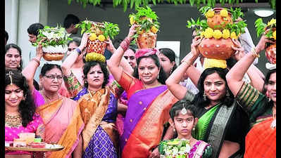 Telugu diaspora in US, UK, Australia comes together for Bonalu celebration