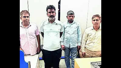 Ex-chief of nomadic board among 4 held for taking ₹19L bribe