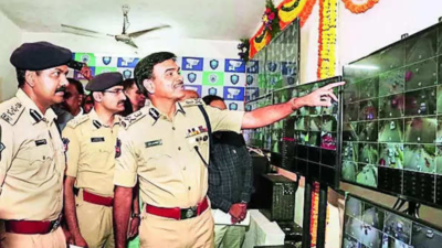 City gets 264 CCTVs, 153 around KBR | Hyderabad News - Times of India