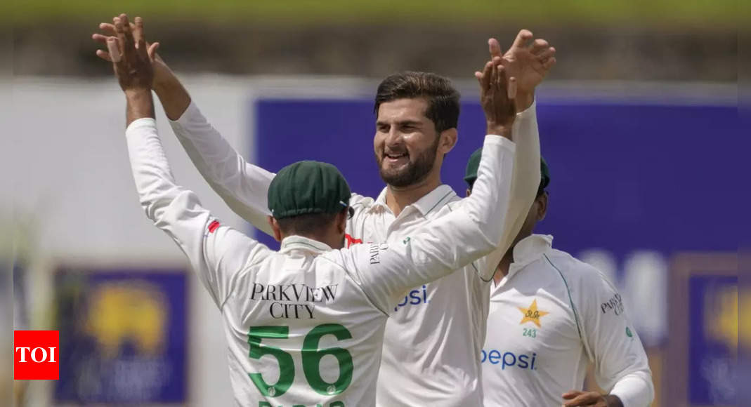 Pakistan pacer Shaheen Shah Afridi completes 100 Test wicket | Cricket News – Times of India