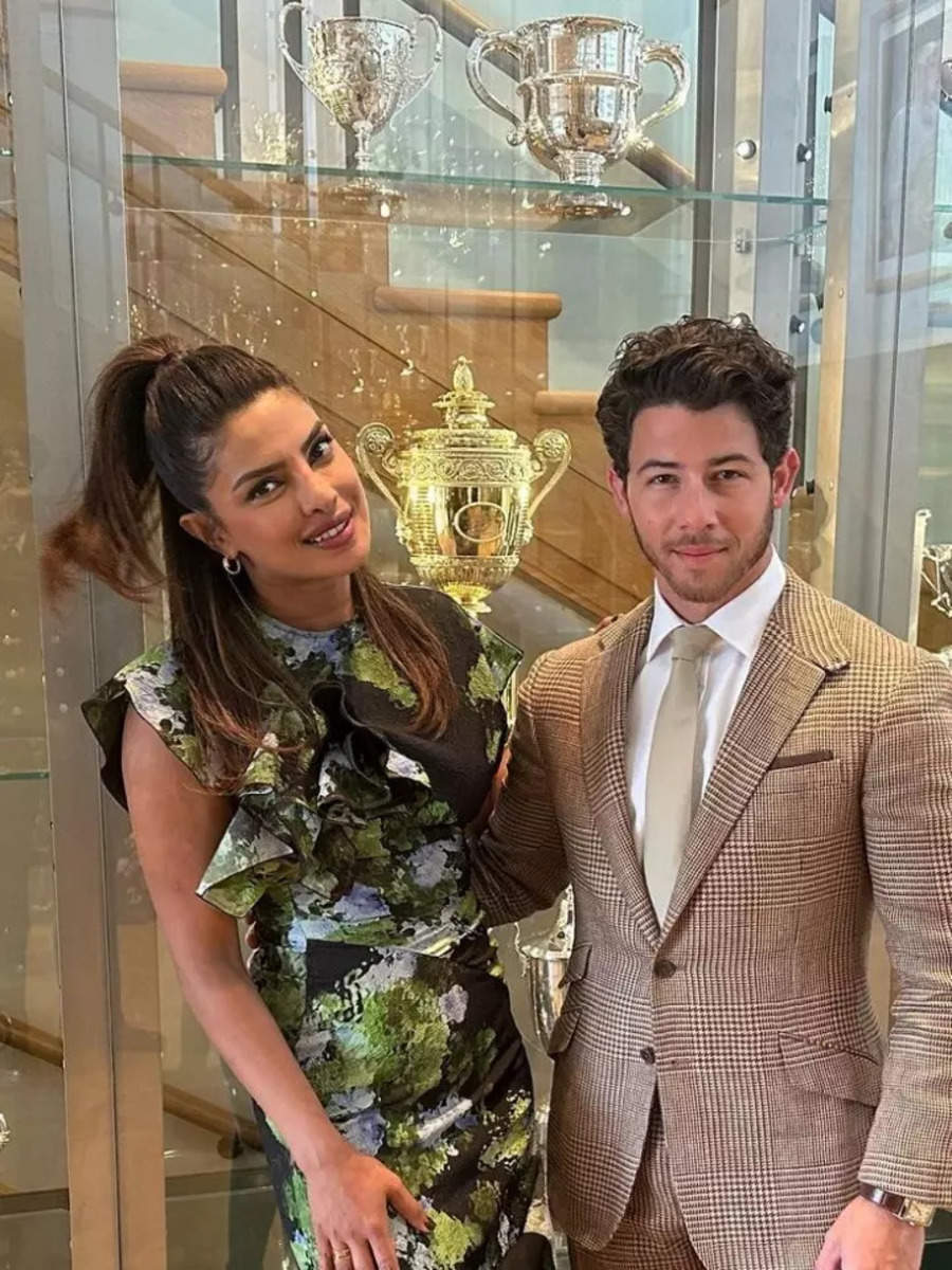 Priyanka Chopra And Nick Jonas Attend Wimbledon Women's Final In Style ...