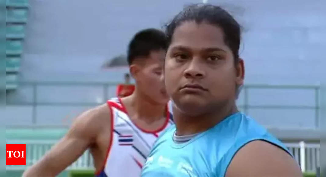 Abha Khatua equals shot put NR to win silver at Asian Athletics Championships | More sports News – Times of India