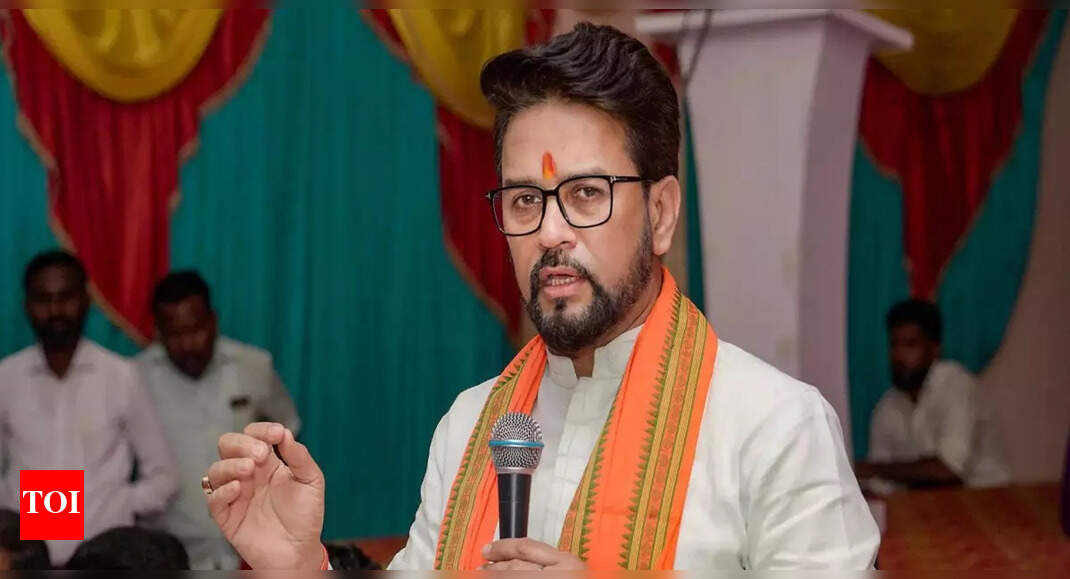 Anurag Thakur accuses Congress of fuelling violence in Manipur | India News - Vimarsana News