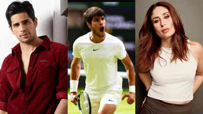 Kareena Kapoor Khan, Sidharth Malhotra, Ayushmann Khurrana: Celebs react as Carlos Alcaraz beats defending champion Novak Djokovic at Wimbledon Finals 2023