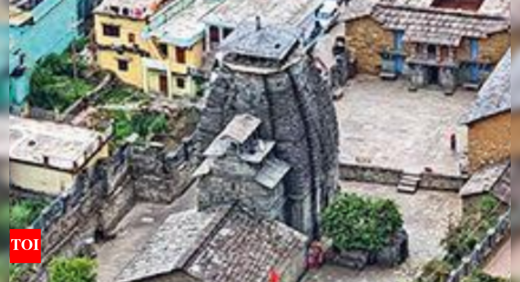 Sewage from houses enters 11th century temple | Dehradun News - Vimarsana News