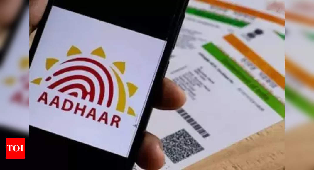UIDAI: UIDAI’s rolls out new Aadhaar services on its toll-free number: Here’s the list – Times of India