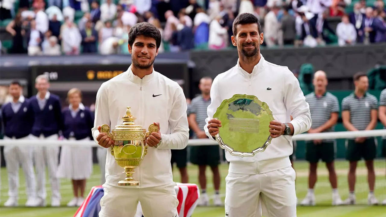 Carlos Alcaraz ends Novak Djokovic's long Wimbledon reign in 5-set