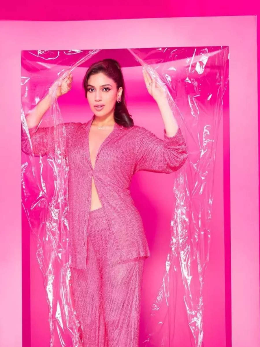 Bhumi Pednekar Is In Her Barbie Era In Shimmery Co Ord Set