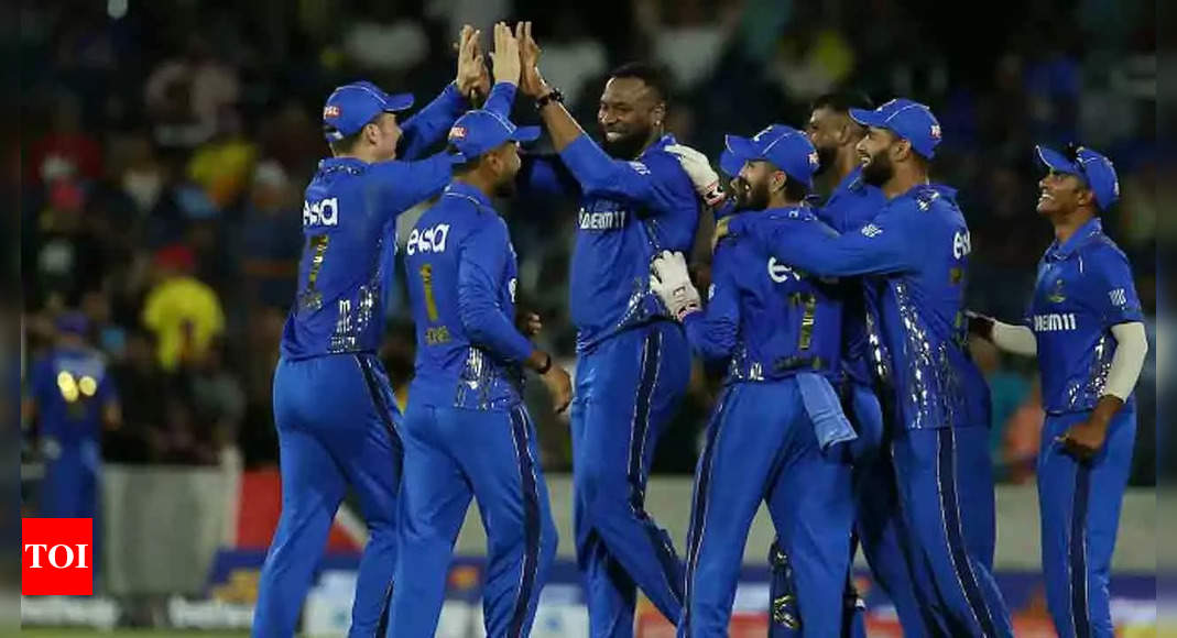 Major League Cricket: MI New York crush Los Angeles Knight Riders for first win – Times of India