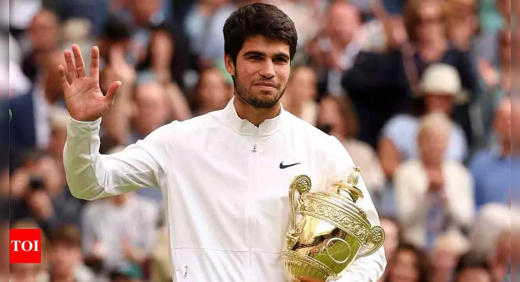 Reaction to Carlos Alcaraz winning Wimbledon title | Tennis News – Times of India
