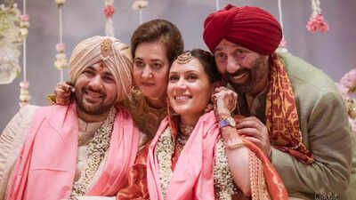 Sunny Deol reveals how his son Karan Deol introduced Drisha Acharya to him: Being afraid of one's father runs in our family