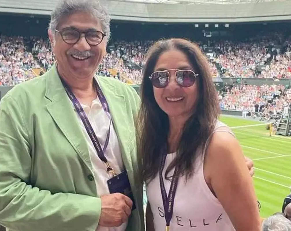 
'It's a dream come true', says Neena Gupta as she attends Wimbledon match at 64

