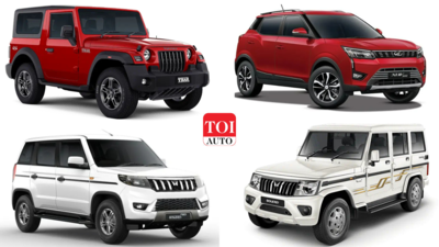 Mahindra Thar, XUV300, Bolero get discounts of up to Rs 73,000 in July ...