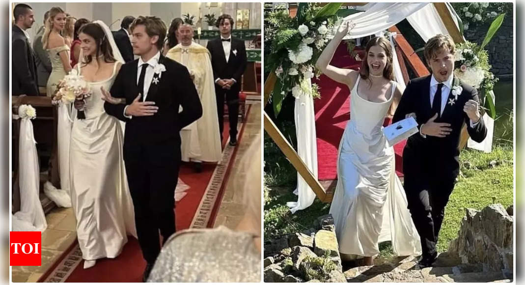 Dylan Sprouse and Barbara Palvin wed in secret ceremony in Hungary