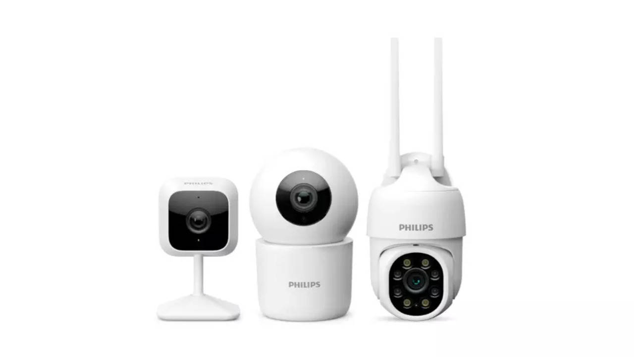 Smart: Philips launches first-ever smart home security camera range in  India - Times of India