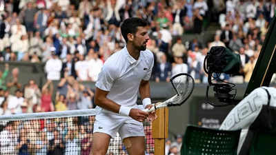 Novak Djokovic fined for smashing racquet during Wimbledon final against Carlos Alcaraz