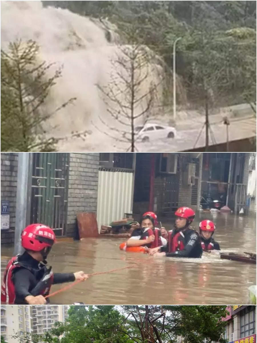 ​Typhoon Talim causes chaos in China​