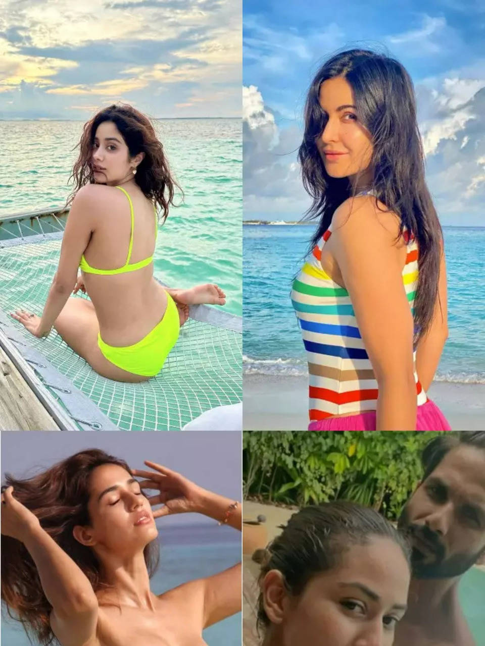 Janhvi Kapoor, Sara Ali Khan, Disha Patani: Bollywood stars and their  Maldives holiday | Times of India