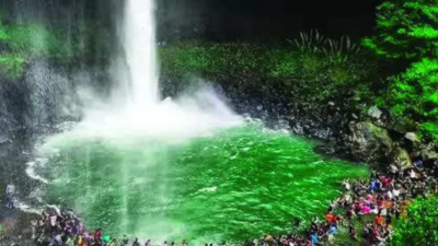 Revellers ignore ban, throng waterfalls; 2 drown in MMR