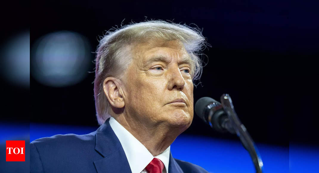 Trump: Trump says he is a target in US 2020 election probe – Times of India