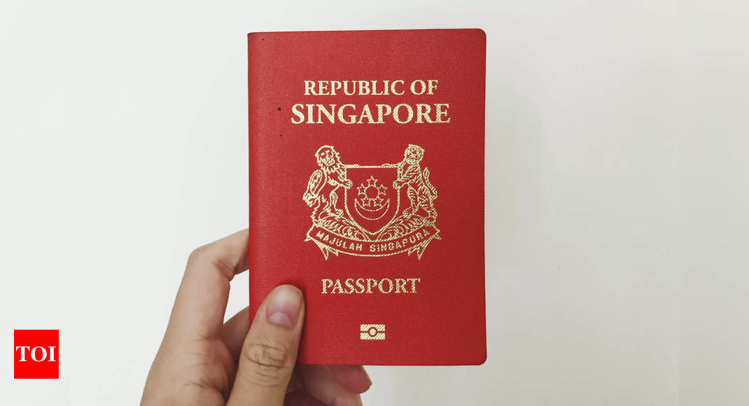 Singapore: Singapore passport is world’s most powerful, replacing Japan – Times of India