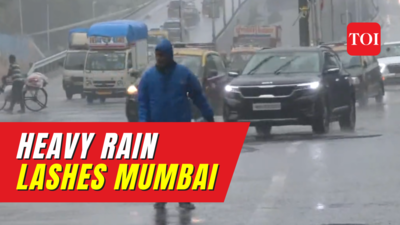 Heavy rain lashes Mumbai: 'Orange' alert for Thane, Mumbai, and Ratnagiri